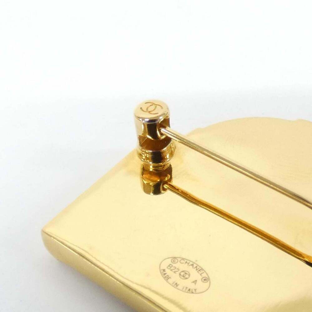 CHANEL Authentic Gold Brooch - Picture 4 of 4